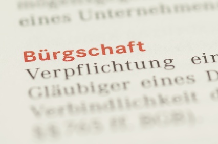 Bürgschaft Miete